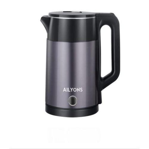 AILYONS FK-0320 1.8L Stainless Steel Electric Water Kettle – Fast Boiling, Safe Auto Shut-Off, Sleek Stainless Steel Design for Home & Office Use