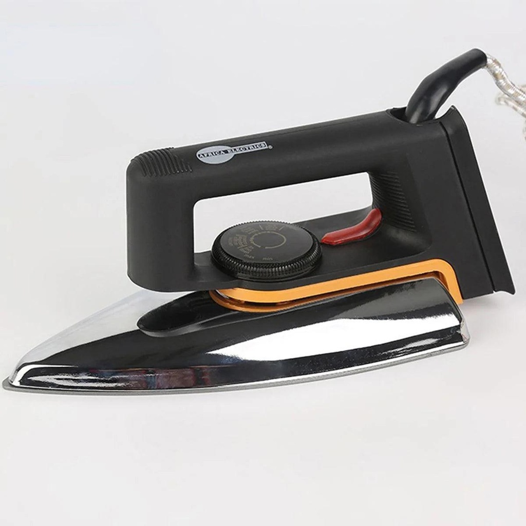 African Electric AEB-117I High-Quality Multifunction Electric Iron – Fast Heating, Powerful Steam Performance, Durable Build, Ideal for Home, Office & Commercial Laundry Use