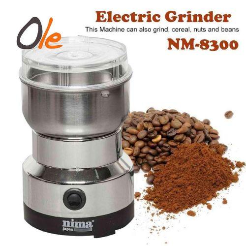 Nima NM8300 Mini Electric Grinder – Compact Design, Powerful Grinding, Ideal for Dry Foods, Home, Office & Small Commercial Use