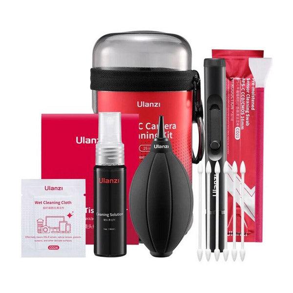 [CO26-ES-CA] Ulanzi CO26 Camera Cleaning Kit for APS-C Cameras – Essential kit for keeping camera lenses and sensors clean for clear image quality