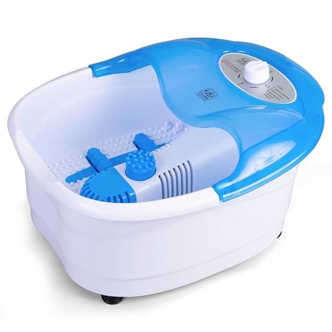 Kiki New Gain E95-FS001 5L Foot Spa Massager – Infrared Heating, Bubble & Vibration Therapy for Relaxation & Pain Relief