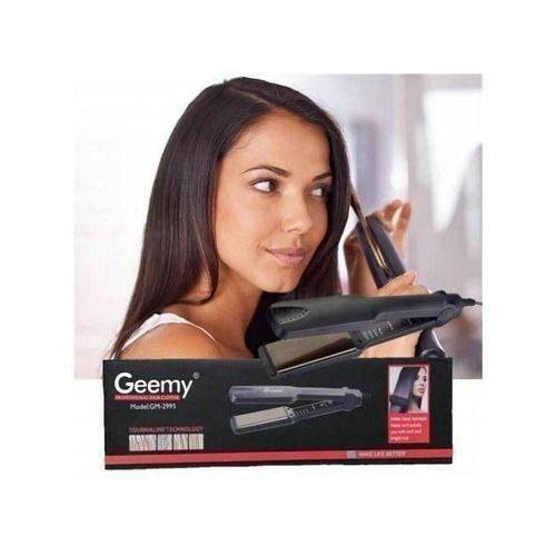 Geemy GM-2995 Professional Hair Straightener Flat Iron – Water-Based Ceramic Glaze Layer for Smooth & Frizz-Free Styling