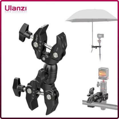 Ulanzi R096 Double Super Clamp – Strong dual-clamp mount for secure and flexible attachment of cameras and accessories