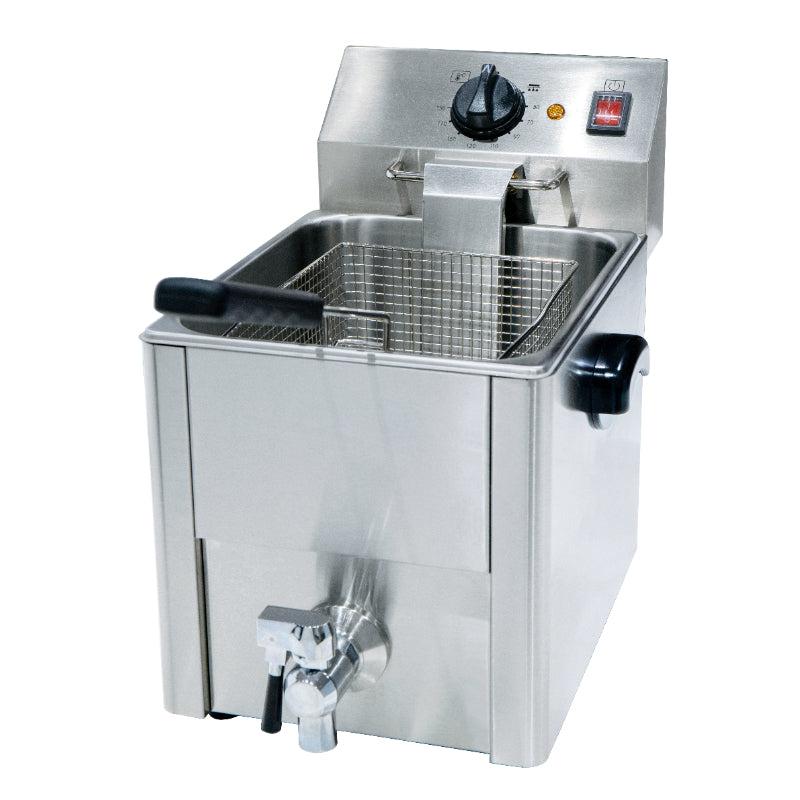 Caterina CT/463 8L Electric Deep Fryer – Fast & Even Frying, Single Basket Design, Easy-to-Use, Ideal for Home, Office & Small Commercial Kitchens