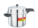 Prestige MT/297 Deluxe Alpha Svachh 10L Stainless Steel Pressure Cooker – Durable, Quick Cooking, Safe & Easy to Use, Perfect for Home, Office, and Small Commercial Kitchens