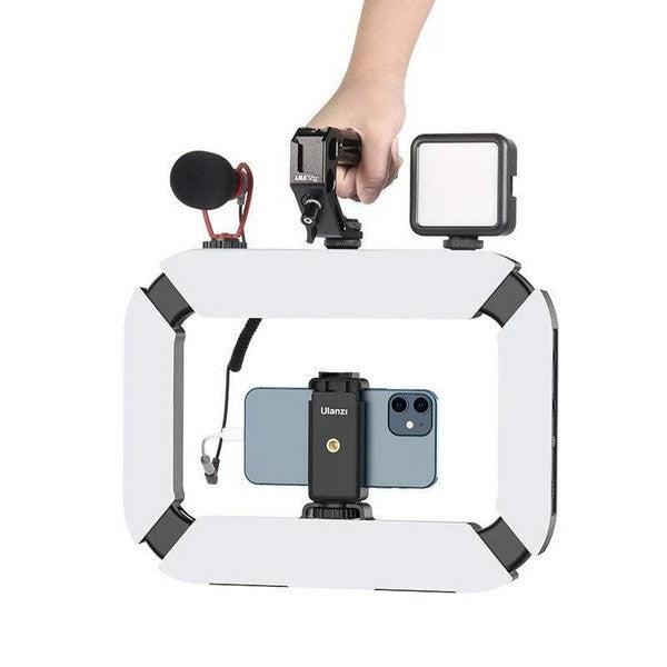 [U200-ES-CA] Ulanzi U200 Ring Light Camera Ring Light Video RIG – Provides even lighting for clear, professional-looking photos and videos