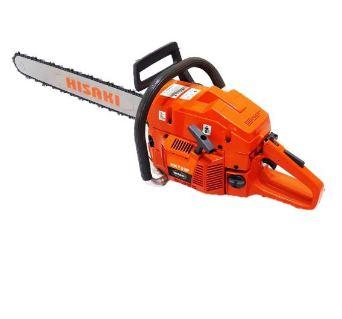 Hisaki HK732P 24" Gasoline Chain Saw – High Power Heavy Duty Wood Cutting Tool for Forestry & Landscaping
