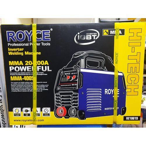 Royce MMA-400S 200A Inverter Welding Machine – Heavy Duty Portable Electric Welder for Metal Fabrication & DIY Projects