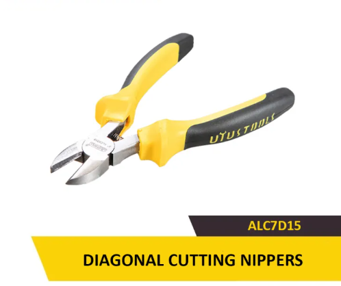 [ALC7D15-VN-VH] Uyustools ALC7D15 7’’ Diagonal Cutting Nippers – Precision Steel Wire Cutters for Electronics, Jewelry, and DIY Projects