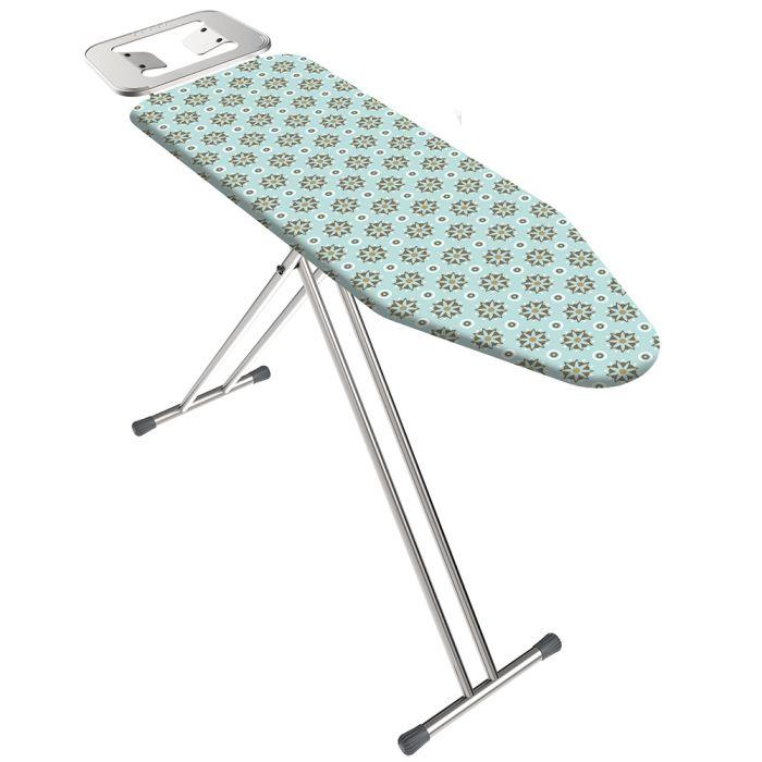 Ramtons IB/105 34×113cm Ironing Board Flower – Sturdy Folding Design, Heat-Resistant Surface, Stable Frame, Ideal for Home, Office & Laundry Use