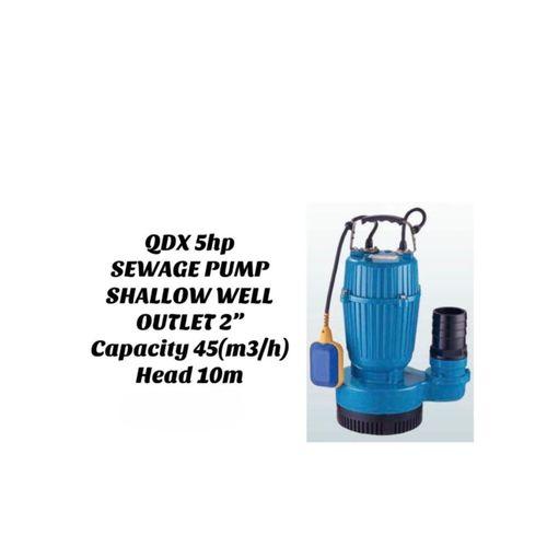 Premier QDX 5HP Sewage Pump – Heavy Duty Submersible Pump for Industrial & Residential Use