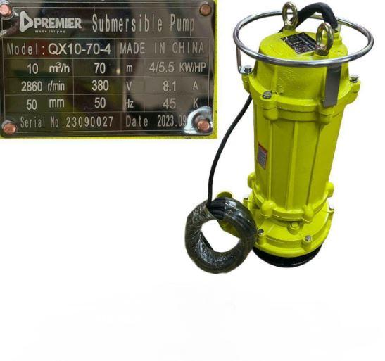 Premier QX10-70-4 5.5HP 70m 2" Submersible Pump – Heavy Duty Water Pump for Irrigation, Drainage & Industrial Use