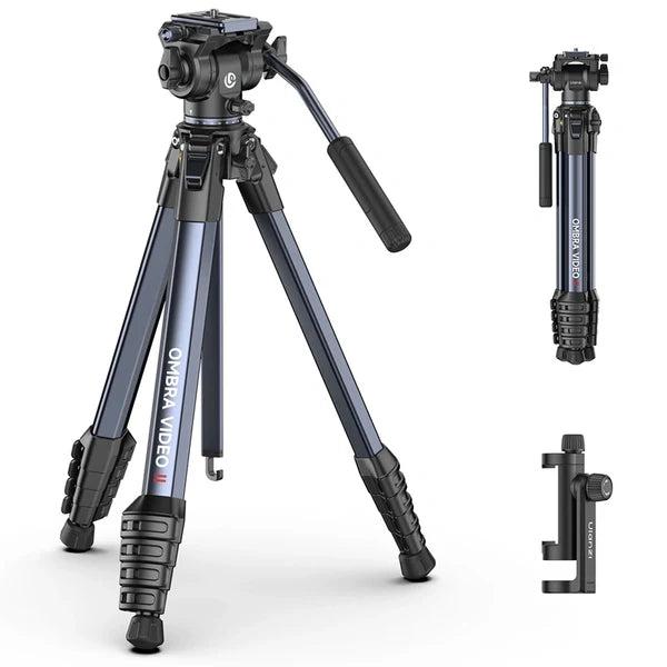 [T154-ES-CA] Ulanzi T154 OMBRA VIDEO 2 Tripod – Stable tripod designed for smooth video shooting, offering strong support and adjustable height for professional use