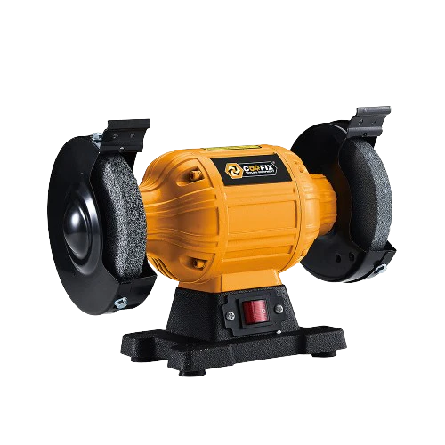 Coofix CF-BG001C 370W Bench Grinder – Heavy Duty Dual Wheel Grinding Machine for Metal & Workshop Use