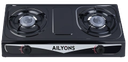 AILYONS GS013-2 Gas Stove Double Burner – Fast & Efficient Cooking, Durable Build & Easy Cleaning