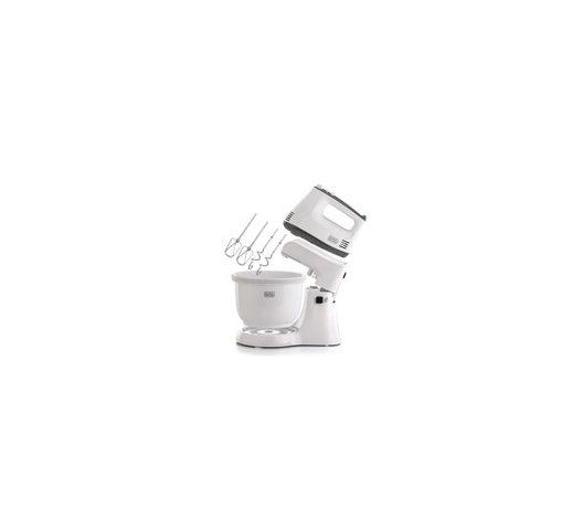 BLACK+DECKER M700-B5 Stand Mixer with Bowl 300W – Powerful Motor, Multi-Speed Control & Easy Cleaning