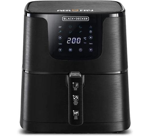 BLACK+DECKER AF3500-B5 Digital Airfryer 3.5L – Rapid Air Technology, Healthy Frying & Easy Cleaning