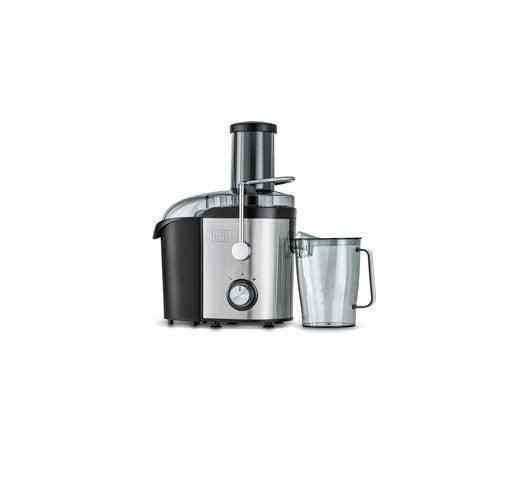 BLACK+DECKER JE800-B5 Juice Extractor 800W – Stainless Steel, Fast & Efficient Juice Extraction