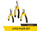 Uyustools AL3SD15 3-Piece Plier Set – Durable, Multi-Use Hand Tools for Home, Workshop & Professional Projects