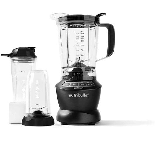 NutriBullet NBC-0910B 1000W Full-Size Blender Combo – Powerful Smoothie & Food Prep Blender