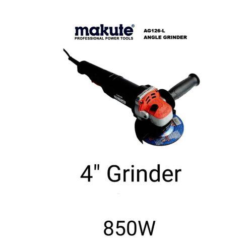 Makute AG126-L 4" 850W Angle Grinder – Heavy Duty Power Tool for Metal, Stone & Wood Cutting