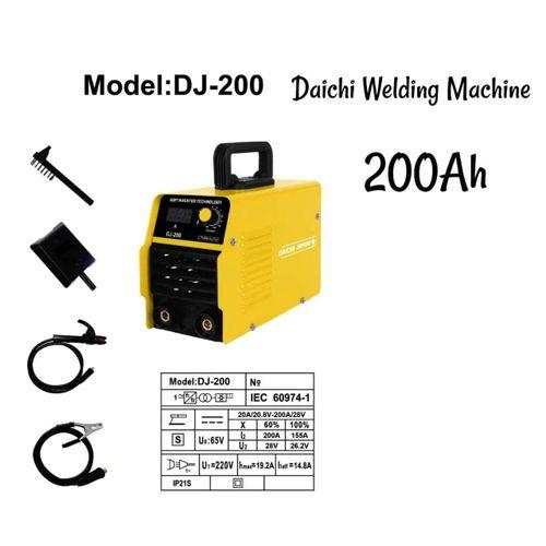 Daichi DJ-200 200Ah Welding Machine – Heavy Duty Arc & MIG Welder for Industrial & Professional Use