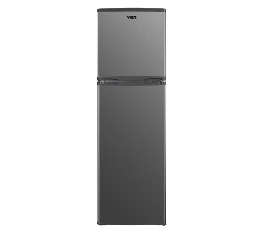 VON VRT-166DRAG Top Mount Freezer Fridge 166L – Compact, Energy-Efficient Double-Door Refrigerator for Home Use