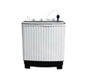 Von VWM-08AHK Twin Tub Washing Machine 8KG – Efficient White Twin Tub Washer for Home Use