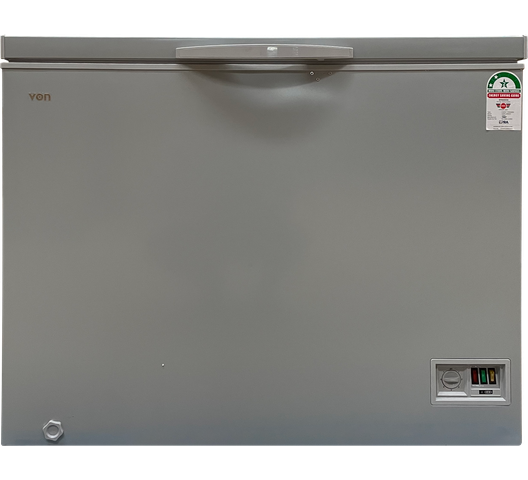Von VAFC25DKG Chest Freezer 252L – Energy-Efficient Deep Freezer for Home & Business