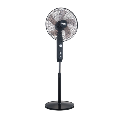 VON VFS-6505-MJK 16-Inch Stand Fan 50W – Powerful Cooling Fan for Home & Office
