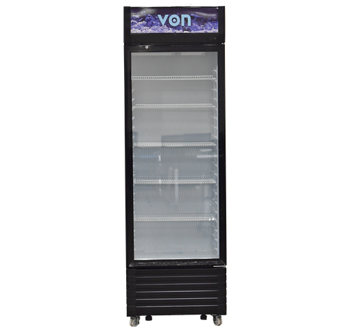 VON VZC38DXK Vertical Cooler 369L – High-Capacity Commercial Display Chiller