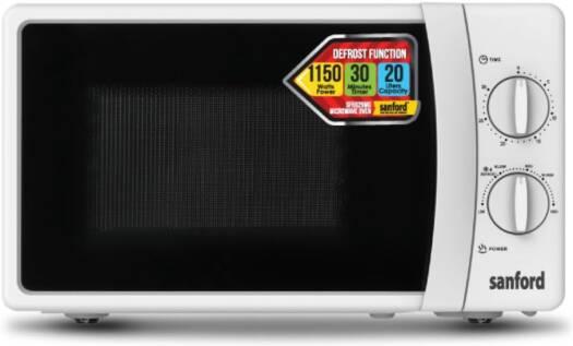 Sanford SF5629MO 20L Microwave Oven 1150W Countertop – Fast, Energy-Efficient Microwave with Easy-to-Use Controls