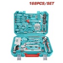 Total THKTHP21686 168-Piece Hand Tool Set – Heavy Duty Home & Professional Tool Kit for Automotive, Mechanical & DIY Use
