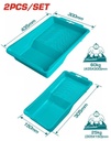Total TCHPTT435105 2-Piece Paint Tray Set – Durable Painting Tool Kit for Home & Professional Use