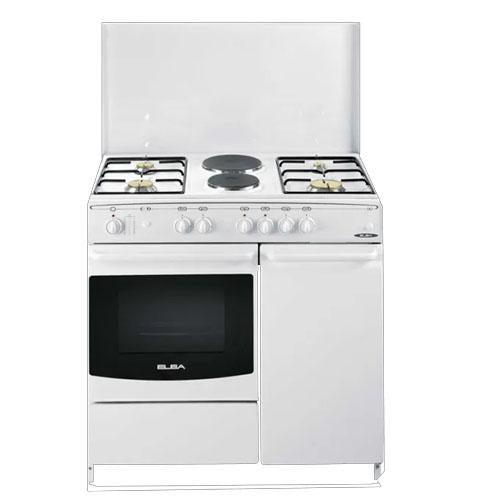 ELBA EB/144 4 Gas Burners + 2 Electric Plates Cooker – Versatile Cooking, Dual Fuel Convenience, Durable & Efficient, Perfect for Home