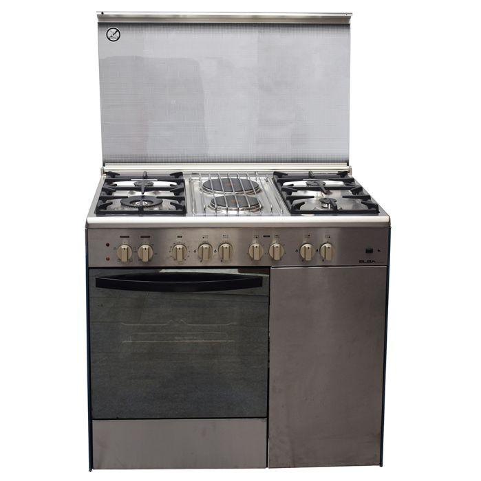 ELBA EB/166 4 Gas + 2 Electric Standing Cooker – Versatile Dual-Fuel Cooking, Powerful Burners, Spacious Oven, Ideal for Home, Office & Commercial Kitchens
