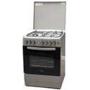 Ramtons RF/410 3G+1E 60x60 Stainless Steel Top Cooker – Powerful 4-Burner Cooking, Durable Stainless Steel, Ideal for Home, Restaurant & Office Kitchens