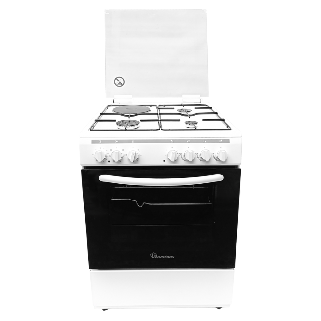 Ramtons RF/590 3G+1E 60x60 Cooker – Efficient Gas Cooking, Durable Build, Easy to Use, Ideal for Home Use
