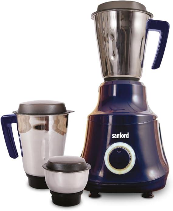 Sanford SF5911GM Mixer Grinder 1.5L 1200W – Powerful Multi-Function  with Stainless Steel Jars for Smooth Blending, Grinding & Chopping
