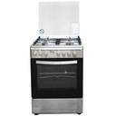 Ramtons RF/412 4 Gas S 60×55 Cooker – Spacious Oven, Durable Silver Finish, Efficient Cooking for Home & Commercial Kitchens