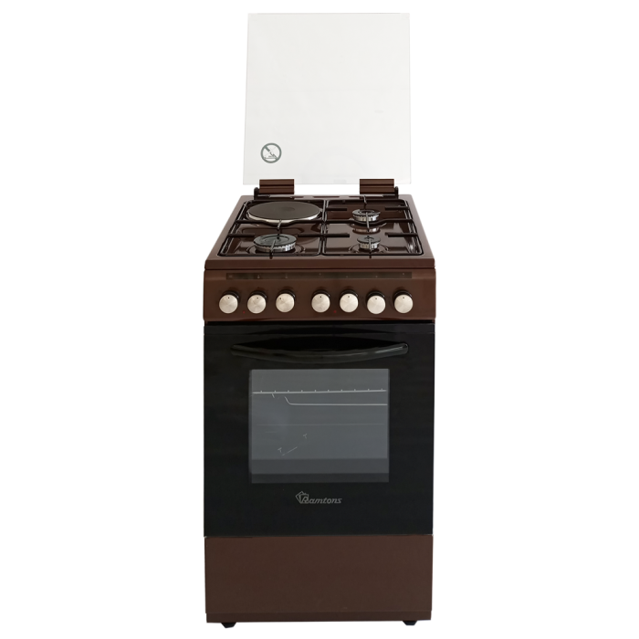 Ramtons RC/601 3G+1E 60×50 Cooker – Multi-Burner Cooking, Gas & Electric Flexibility, Spacious Oven, Durable Build, Ideal for Home & Small Commercial Kitchens