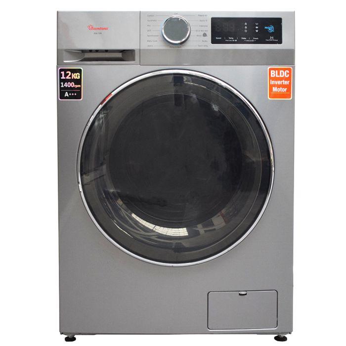 Ramtons RW/156 12KG Front Load Fully Automatic Washer 1400RPM – Large Capacity, Energy-Efficient, Gentle & Powerful Wash, Perfect for Home use