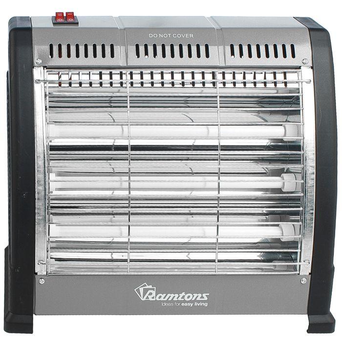 Ramtons RM/469 Electric 3-Bar Quartz Heater – Fast & Efficient Heating, Safe & Easy to Use, Ideal for Home, Office & Small Commercial Spaces