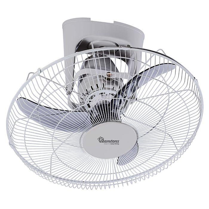 Ramtons RM/670 18 Inch Orbit Fan – Powerful Air Circulation, Wide Oscillation, Quiet Operation, Energy Efficient, Ideal for Home, Office & Commercial Use