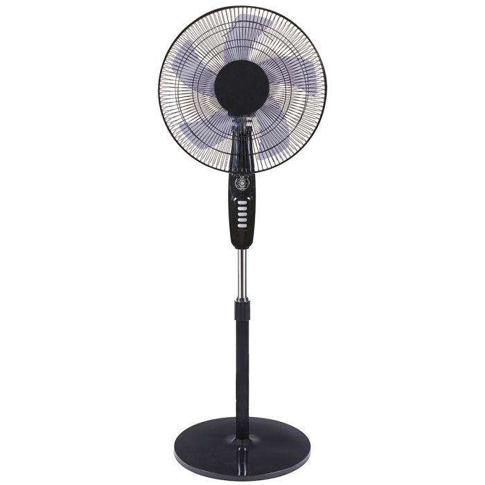 Ramtons RM/669 16″ Stand Fan with Remote – Powerful Airflow, Adjustable Height, Quiet Operation, Ideal for Home, Office & Commercial Use