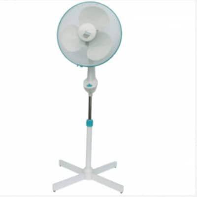 Ramtons RM/144 Stand Fan 3-Speed – Powerful Airflow, Adjustable Height & Oscillation, Ideal for Home, Office & Commercial Use