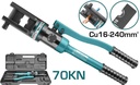 Total THCT0240 70kN Hydraulic Crimping Tool – 16-240mm² Heavy Duty Cable Connector Press for Electrical & Industrial Use