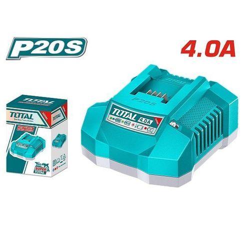 Total TFCLI20411 4.0Ah P20S Battery Charger – Fast, Reliable Power Tool Charger for Total P20S Series Batteries