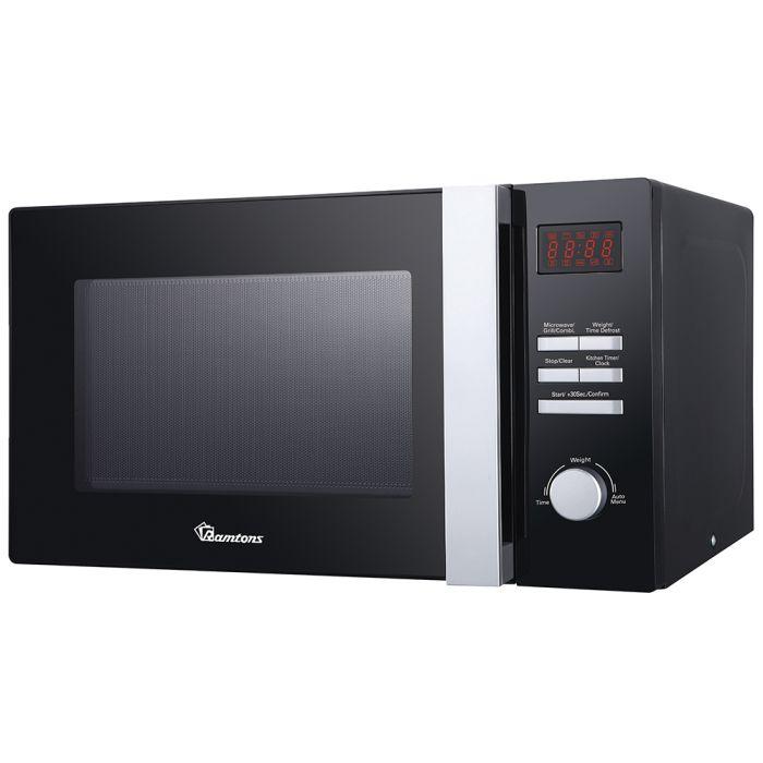 Ramtons RM/551 25L Microwave + Grill – Grill & Microwave Functions, Fast & Even Cooking, Perfect for Home, Office & Small Commercial Use
