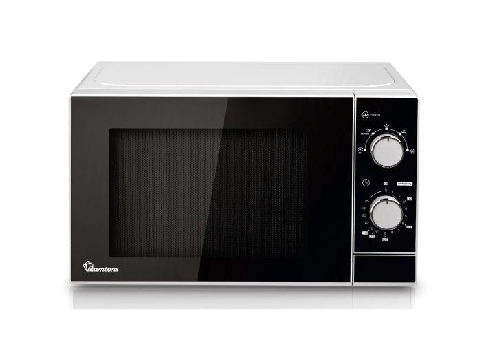 Ramtons RM/578 20L Manual Microwave Oven – Compact Design, 700W Power, Multiple Cooking Functions, Durable & Easy to Use, Home & Kitchen Use